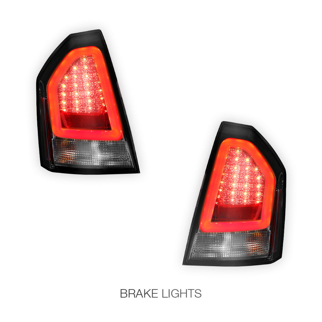 Chrysler 300C (2005 - 2008) 3D LED Tail Lights LH + RH