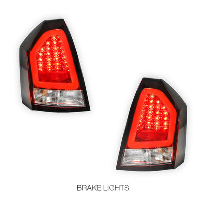Chrysler 300C (2009 - 2012) 3D LED Tail Lights LH + RH