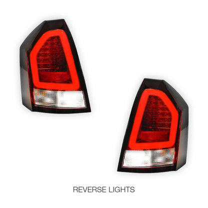 Chrysler 300 (2009 - 2012) 3D LED Tail Lights LH + RH