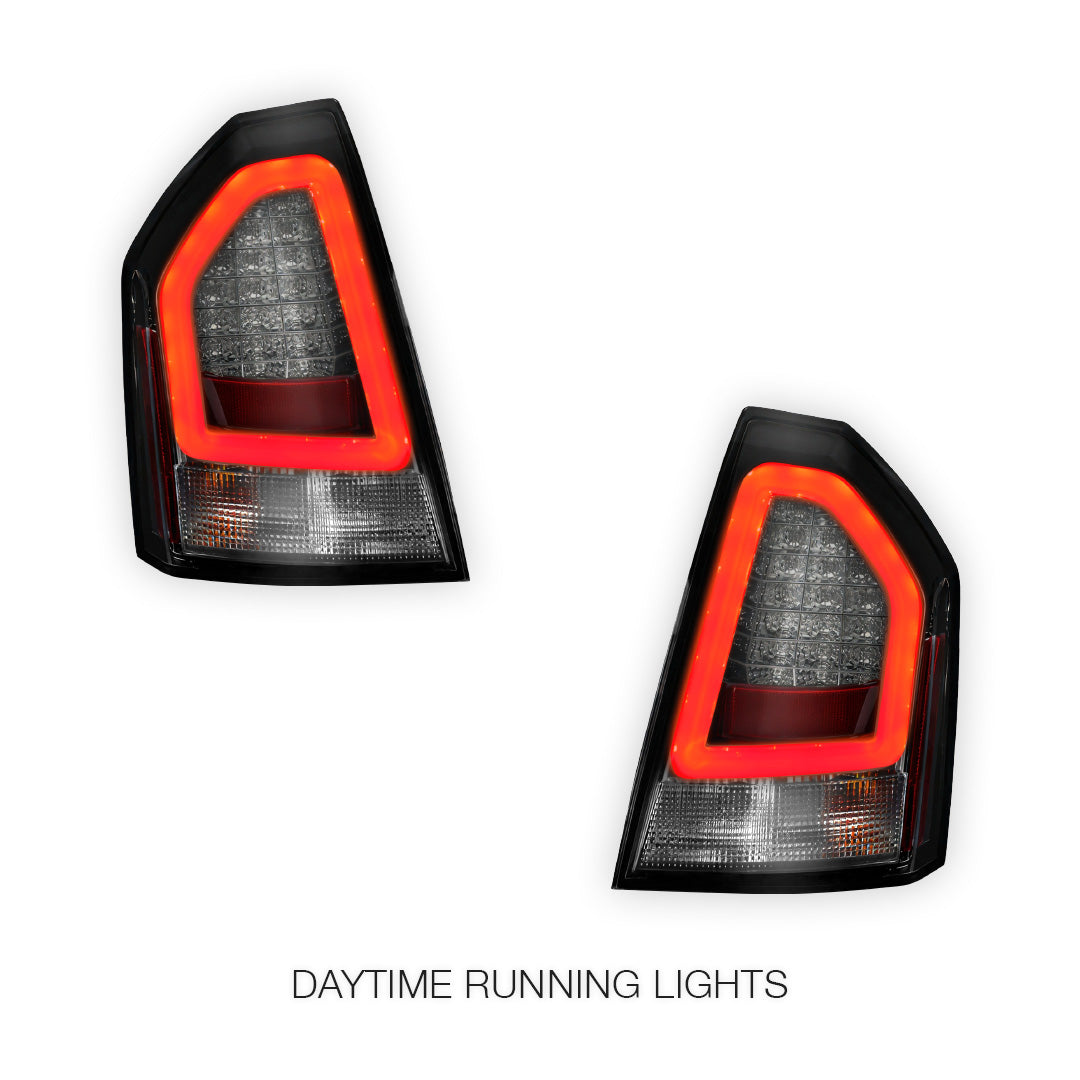 Chrysler 300 (2009 - 2012) 3D LED Tail Lights LH + RH