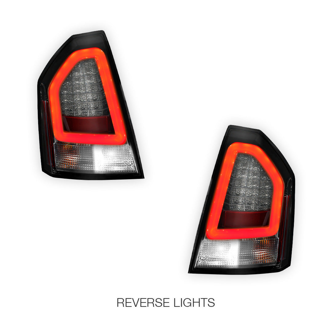 Chrysler 300 (2009 - 2012) 3D LED Tail Lights LH + RH