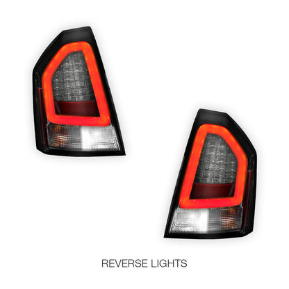 Chrysler 300 (2009 - 2012) 3D LED Tail Lights LH + RH