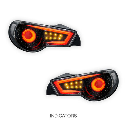 Toyota 86 / ZN6 (2012 - 2021) Crystal-Eye Full LED Tail Lights LH + RH