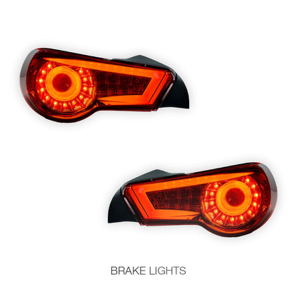 Toyota 86 / ZN6 (2012 - 2021) Crystal-Eye Full LED Tail Lights LH + RH