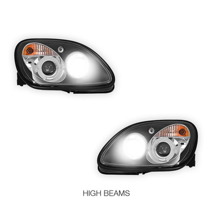 Mercedes-Benz SLK-Class R170 (1997 - 2004) CCFL Angel-Eye Projector Headlights LH + RH