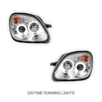 Mercedes-Benz SLK-Class R170 (1997 - 2004) CCFL Angel-Eye Projector Headlights LH + RH