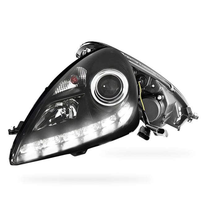 Mercedes-Benz SLK-Class R171 (2003 - 2010) HID / Xenon Model LED DRL Projector Headlights LH + RH