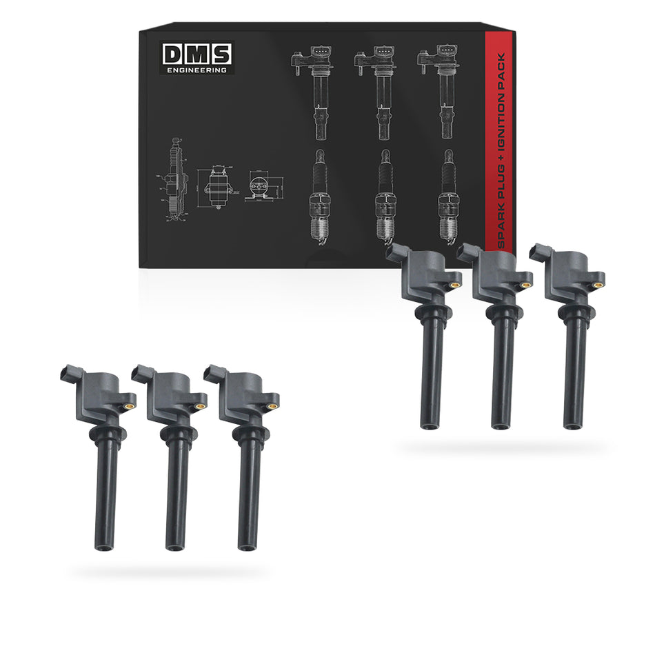 Mazda MPV LW Series (2002 - 2006) 3.0L Ignition Coils and Spark Plugs Complete Set