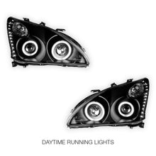 Lexus RX350 GSU30 / MCU35 (2006 - 2008) LED DRL & CCFL-Angel Eyes Projector Headlights LH + RH