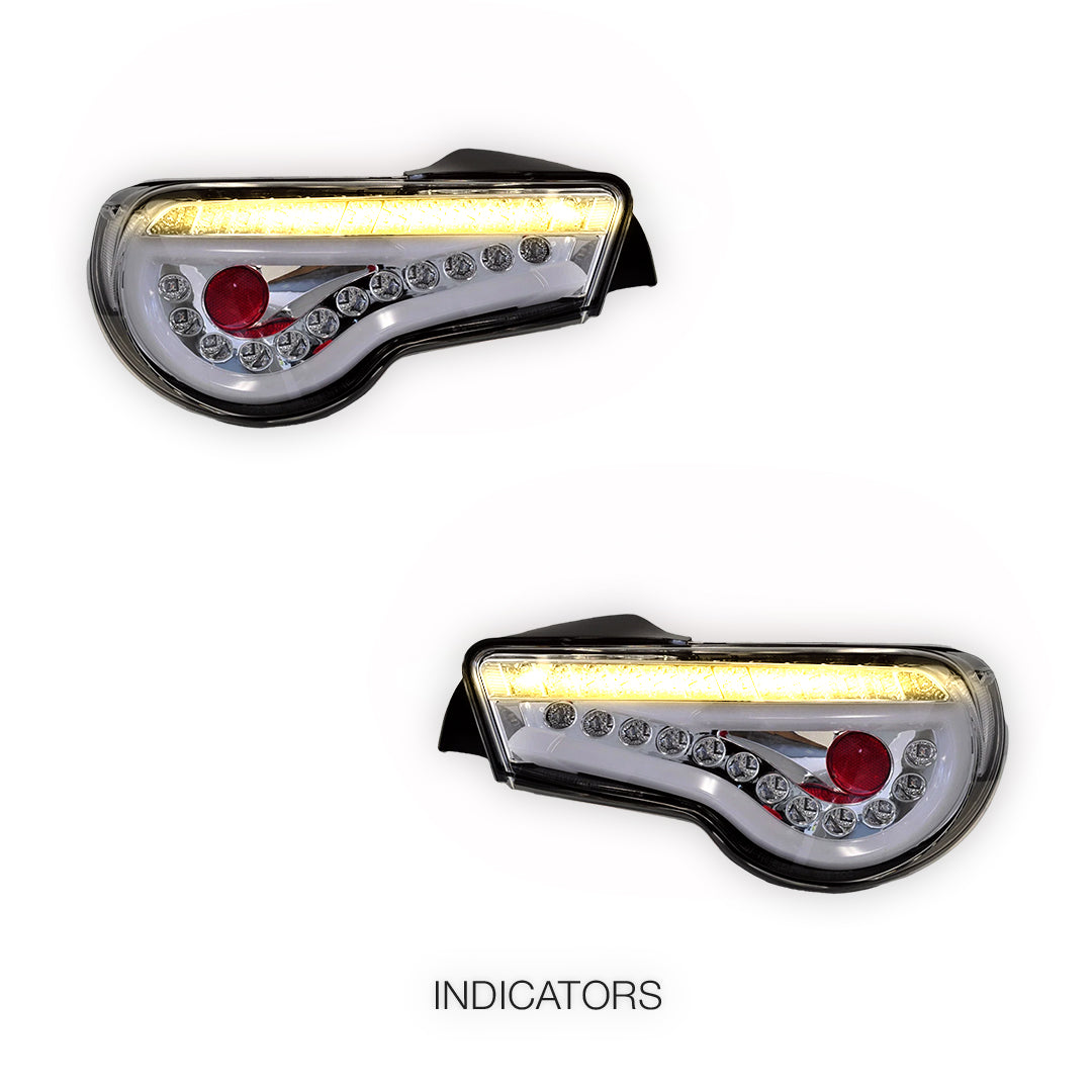 Subaru BRZ / ZC6 (2012 - 2021) Crystal Full LED Tail Lights LH + RH