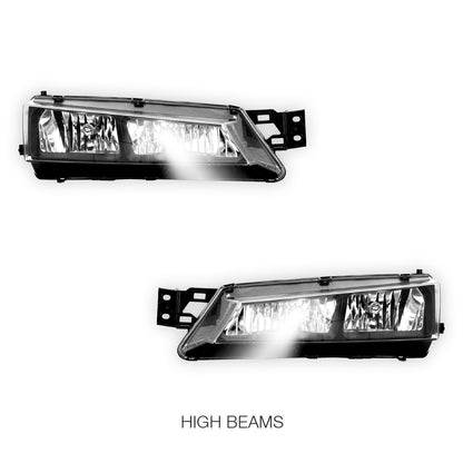 Nissan 200SX S14 (1997 - 1998) JDM Headlights with Smoked Corner LH + RH