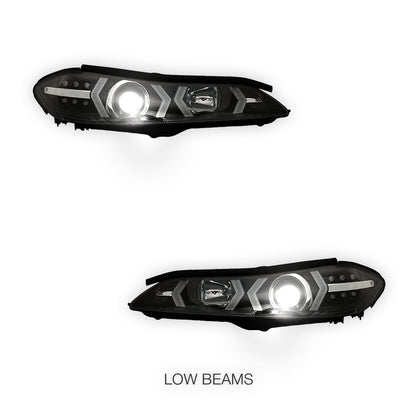 Nissan Silvia S15 (1999 - 2002) LED 3D DRL Bar Projector Headlights LH + RH
