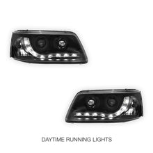 Volkswagen Transporter T5 (2004 - 2010) LED DRL Projector Headlights LH + RH