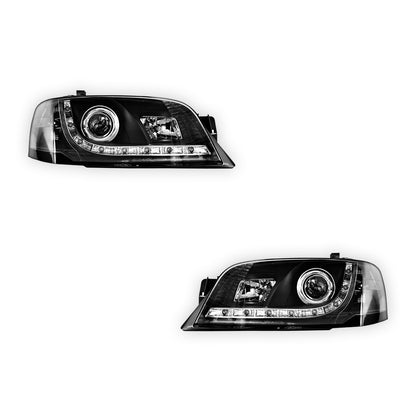 Ford Territory SX / SY (2004 - 2009) LED DRL Style Projector Headlights LH + RH