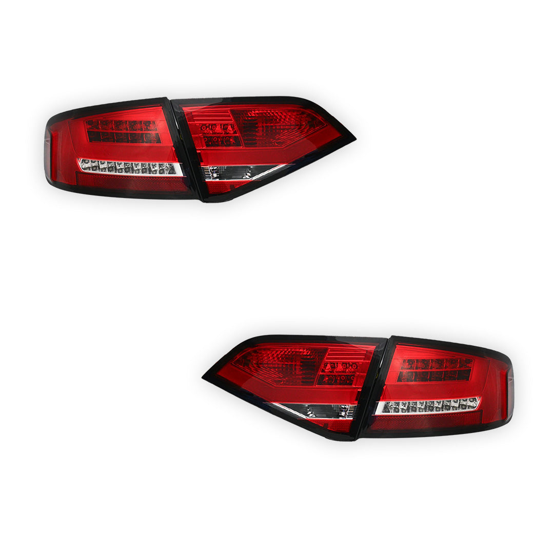Audi A4 B8 (2008 - 2012) For model with stock LED tail lights only 3D LED Stripe Tail Lights LH + RH