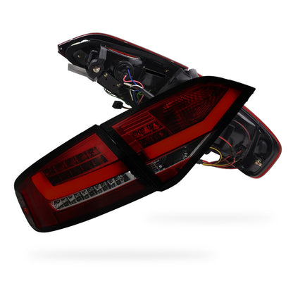 Audi A4 B8 (2008 - 2012) For model with stock LED tail lights only 3D LED Stripe Tail Lights LH + RH