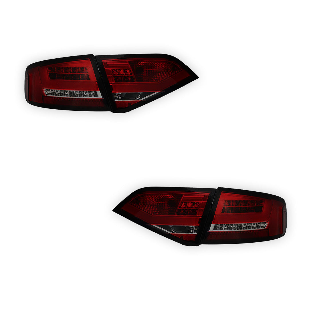 Audi A4 B8 (2008 - 2012) For model with stock LED tail lights only 3D LED Stripe Tail Lights LH + RH
