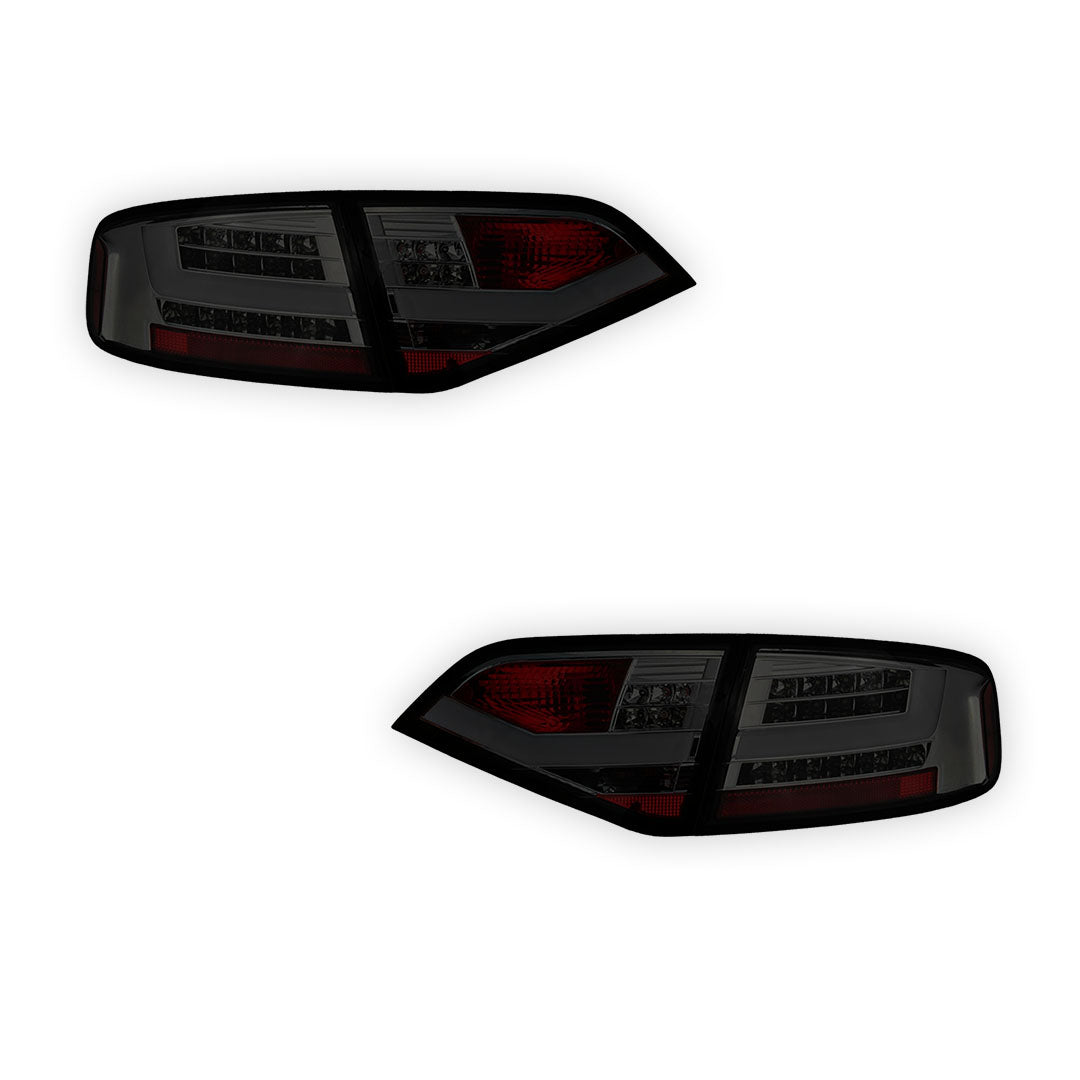 Audi A4 B8 (2008 - 2012) For model with stock Halogen tail lights only 3D LED Stripe Tail Lights LH + RH