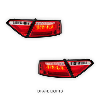 Audi A5 8T (2008 - 2012) 3D LED Stripe Tail Lights LH + RH