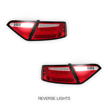 Audi A5 8T (2008 - 2012) 3D LED Stripe Tail Lights LH + RH