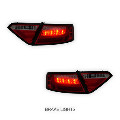 Audi A5 8T (2008 - 2012) 3D LED Stripe Tail Lights LH + RH
