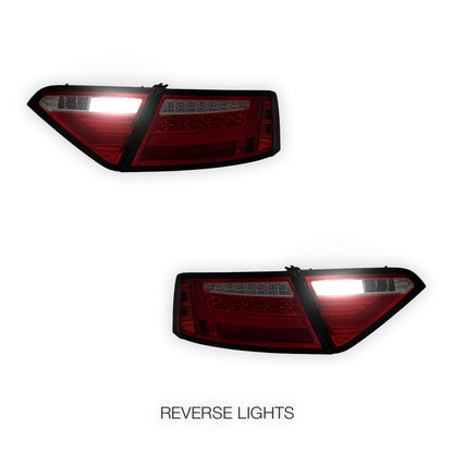 Audi A5 8T (2008 - 2012) 3D LED Stripe Tail Lights LH + RH