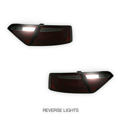 Audi A5 8T (2009 - 2012) 3D LED Stripe Tail Lights LH + RH