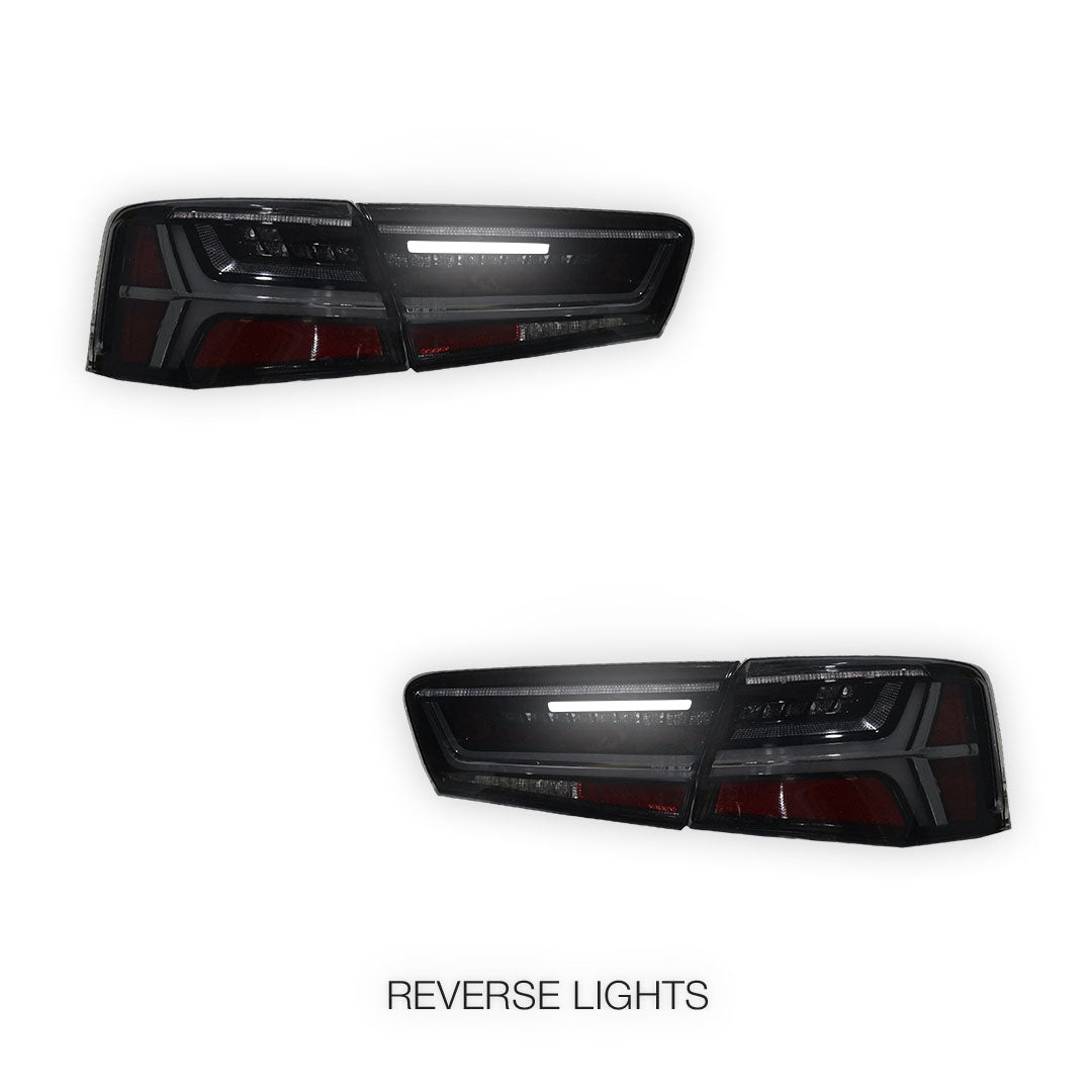 Audi A6 C7 (2011 - 2014) Sequential Full LED Stripe Tail Lights LH + RH