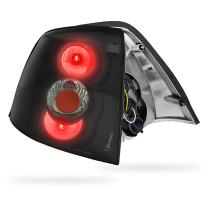 Holden Astra TS/ TF G (1998 - 2004) Black Altezza Halogen Tail Lights LH + RH