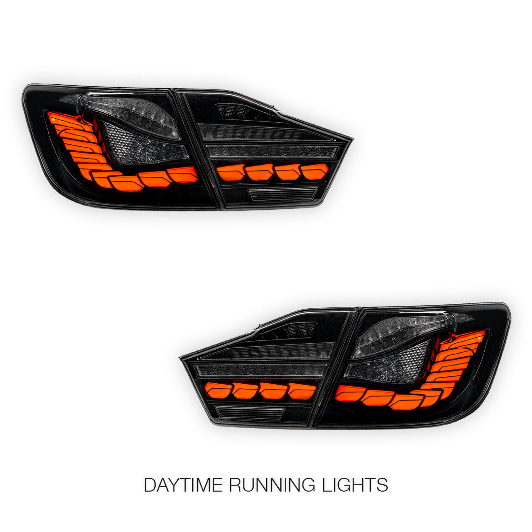 Toyota Aurion XV50 / GSV50R (2012 - 2017) Smoked Black Sequential 3D OLED Stripe Bar Tail Lights LH + RH