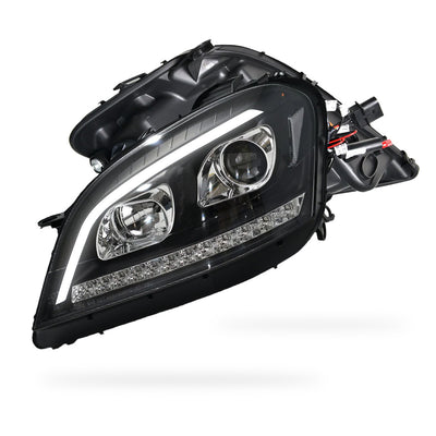 Mercedes-Benz M-Class W164 (2006 - 2008) DRL Projector Headlights with LED Sequential Indicators LH + RH