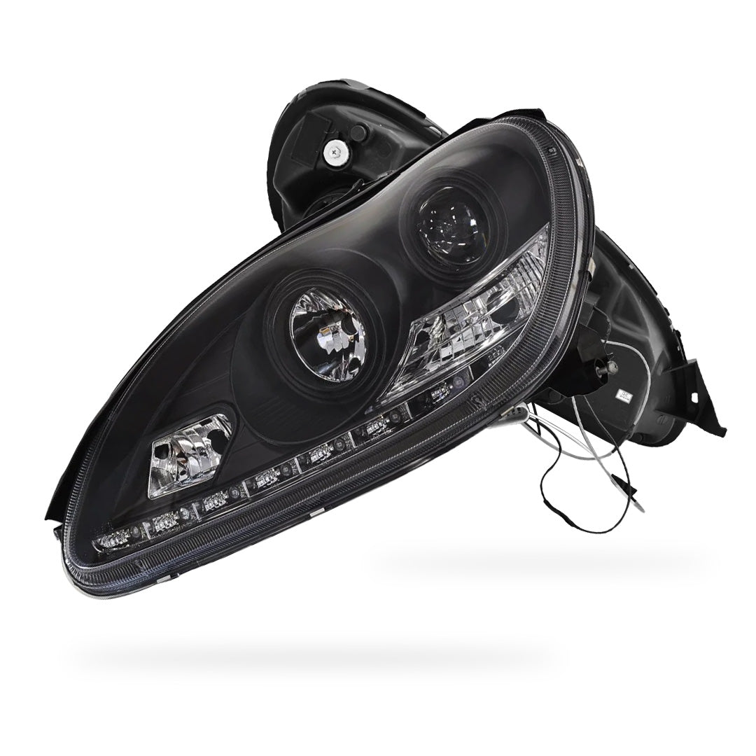 Mercedes-Benz S-Class W220 (1998 - 2005) DRL Projector Headlights LH + RH
