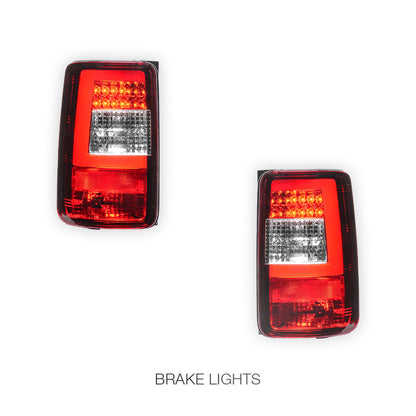 Volkswagen Caddy 2KN (2005 - 2015) 3D LED Stripe Tail Lights LH + RH