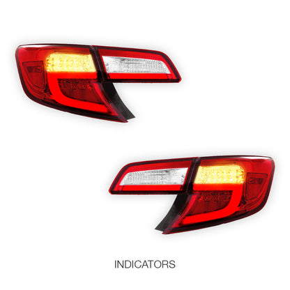 Toyota Camry XV50 (2012 - 2015) 3D LED Stripe Bar Tail Lights LH + RH