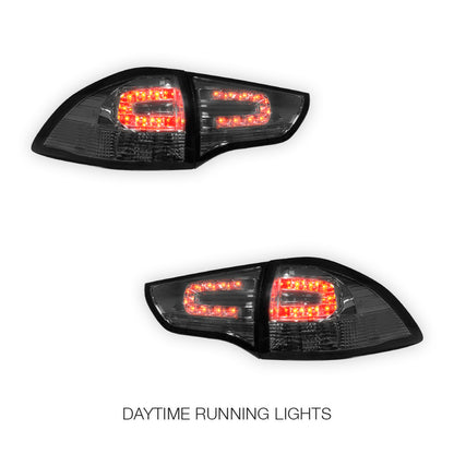 Mitsubishi Challenger PB / PC (2008 - 2015) Smoked Full LED Tail Lights LH + RH