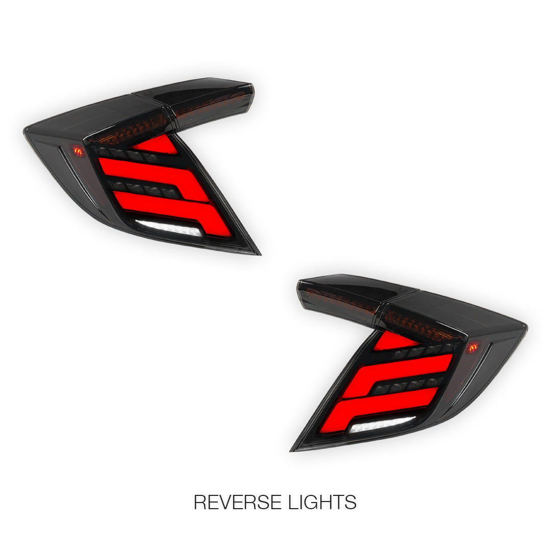 Honda Civic FK7 / FK8 Type R (2016 - 2022) Sequential Full LED Tail Lights LH + RH
