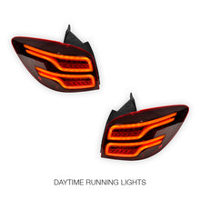 Holden Cruze JG / JH (2011 - 2016) Red Full 3D LED Stripe Tail Lights LH + RH
