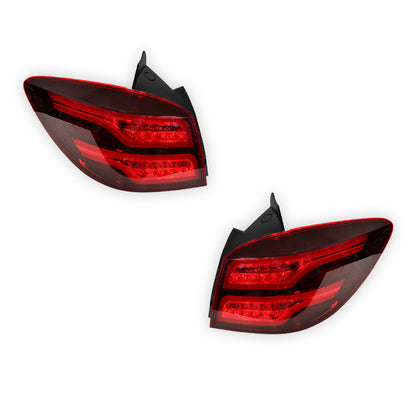 Holden Cruze JG / JH (2011 - 2016) Red Full 3D LED Stripe Tail Lights LH + RH