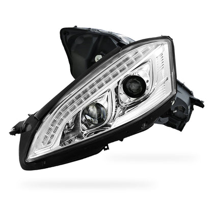 Mercedes-Benz S-Class W221 (2006 - 2009) S65 AMG Style DRL LED Projector Headlights with LED Indicators LH + RH