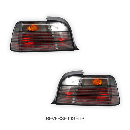 BMW 3 Series E36 (1992 - 1999) M3 Style Halogen Tail Lights LH + RH