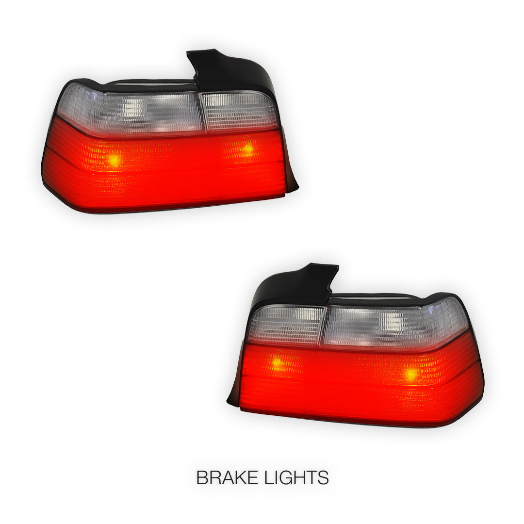 BMW 3 Series E36 (1992 - 1999) M3 Style Halogen Tail Lights LH + RH