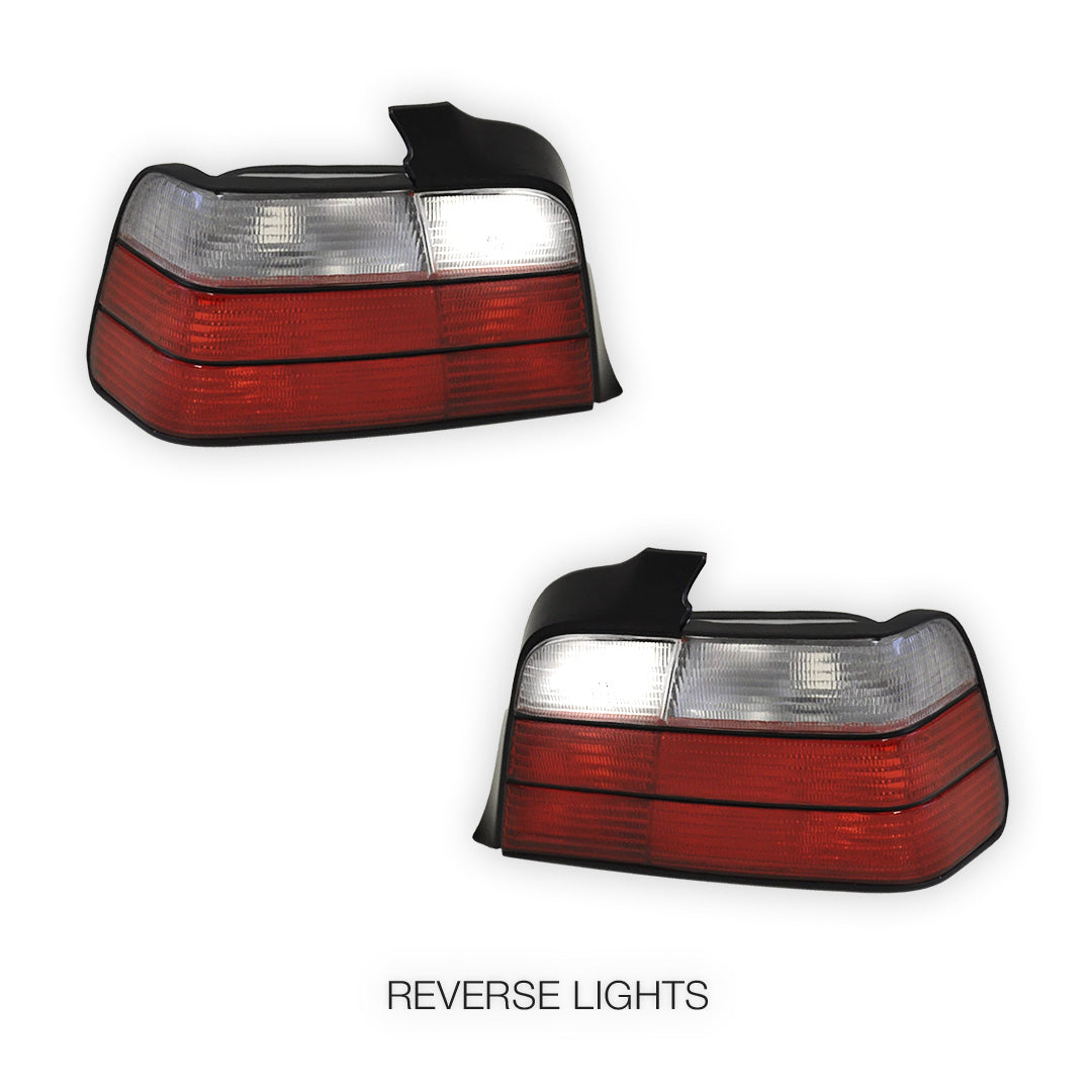 BMW 3 Series E36 (1992 - 1999) M3 Style Halogen Tail Lights LH + RH