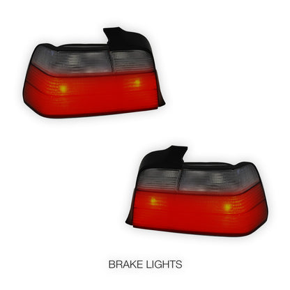 BMW 3 Series E36 (1992 - 1999) M3 Style Halogen Tail Lights LH + RH