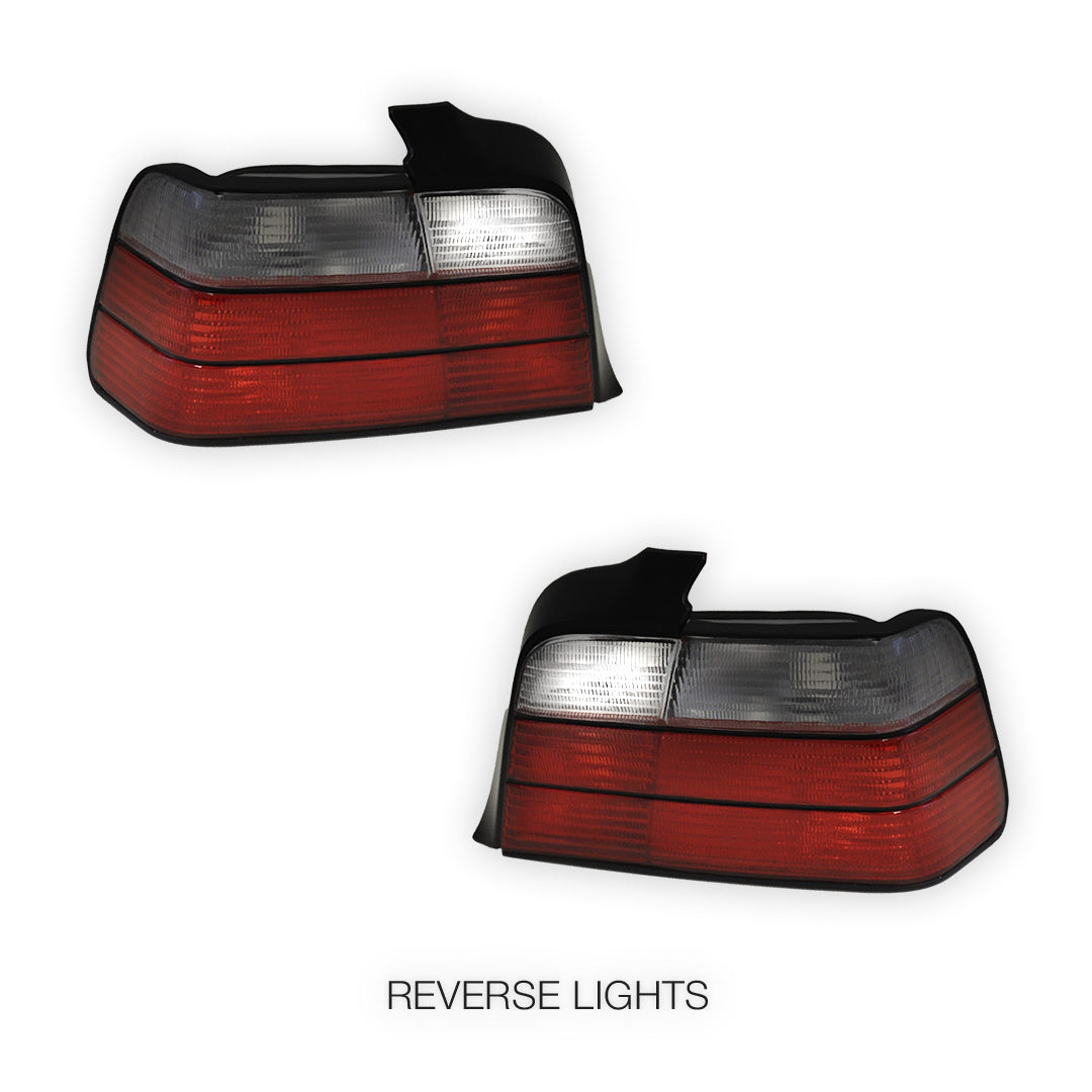 BMW 3 Series E36 (1992 - 1999) M3 Style Halogen Tail Lights LH + RH
