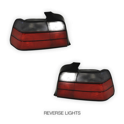 BMW 3 Series E36 (1991 - 1998) M3 Style Halogen Tail Lights LH + RH
