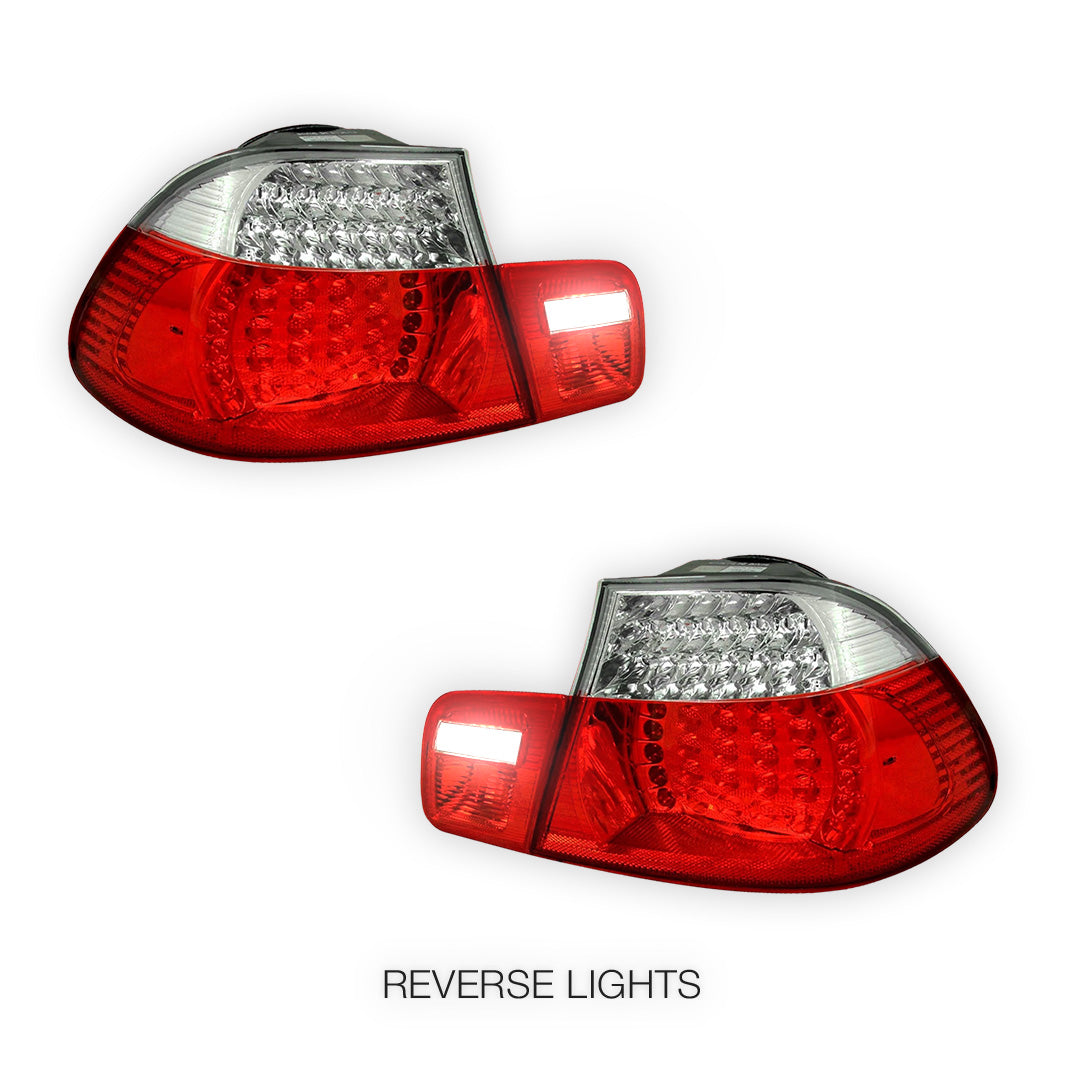 BMW 3 Series E46 (2003 - 2005) LED Tail Lights LH + RH