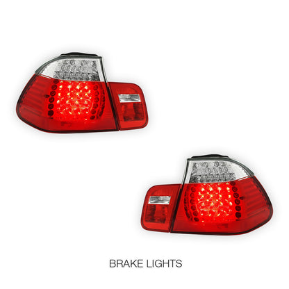 BMW 3 Series E46 (1998 - 2001) LED Tail Lights LH + RH