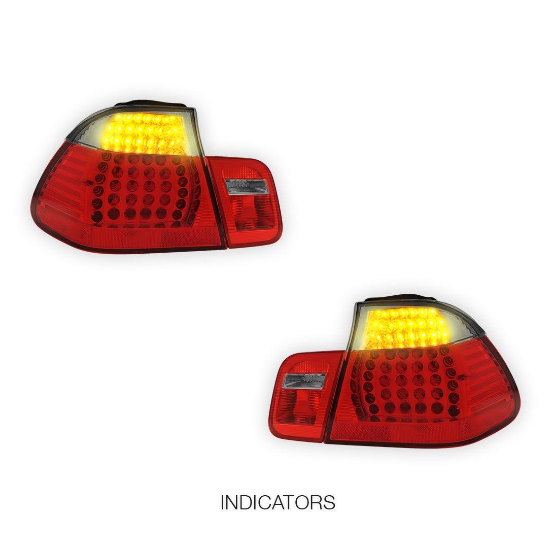 BMW 3 Series E46 (1998 - 2001) LED Tail Lights LH + RH