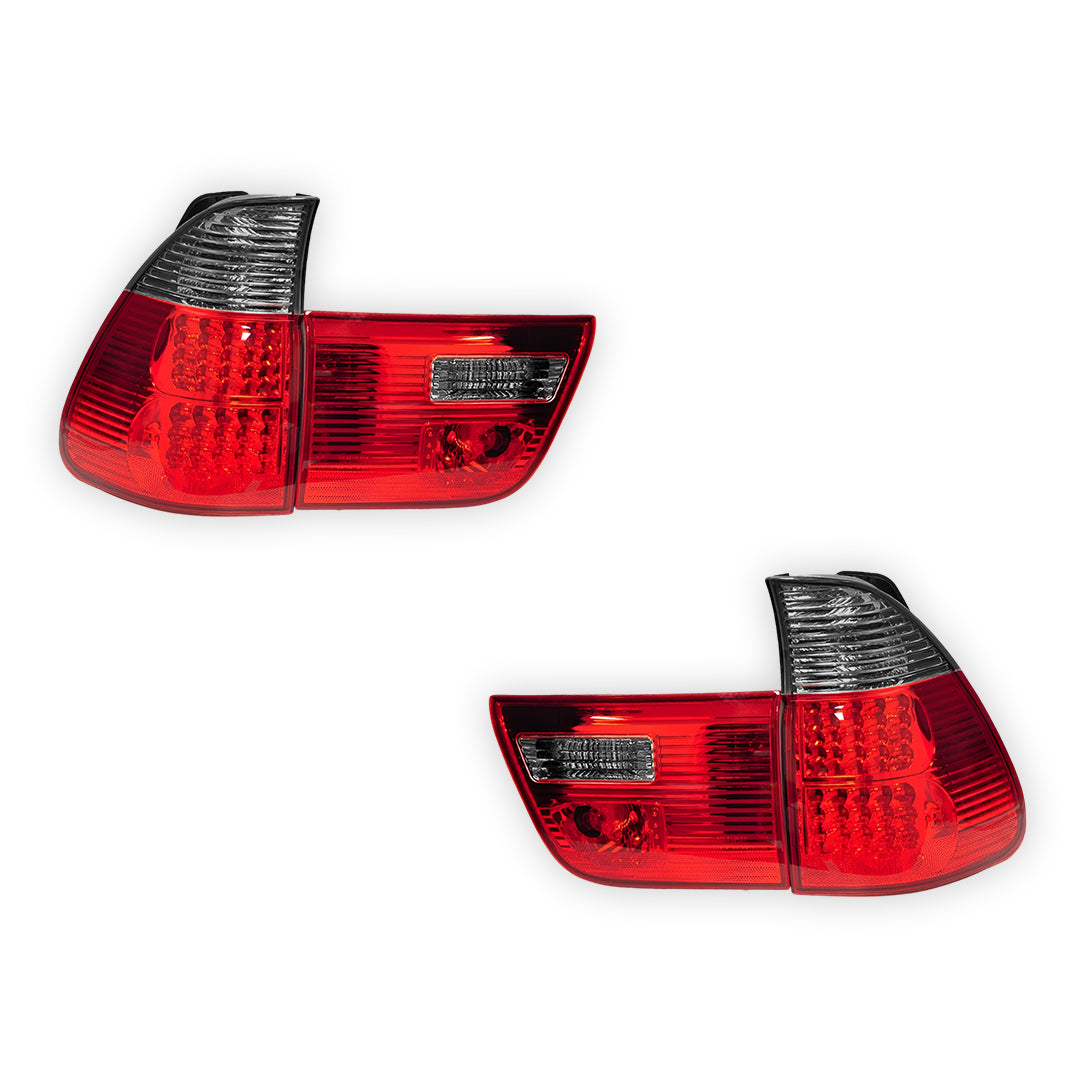 BMW X5 E53 (2000 - 2003) LED Tail Lights and Tail Gate Garnish LH + RH