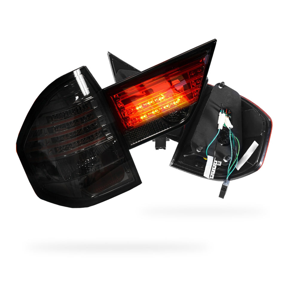 BMW X3 E83 Pre LCI (2004 - 2007) LED Tail Lights and Trunk Garnish LH + RH